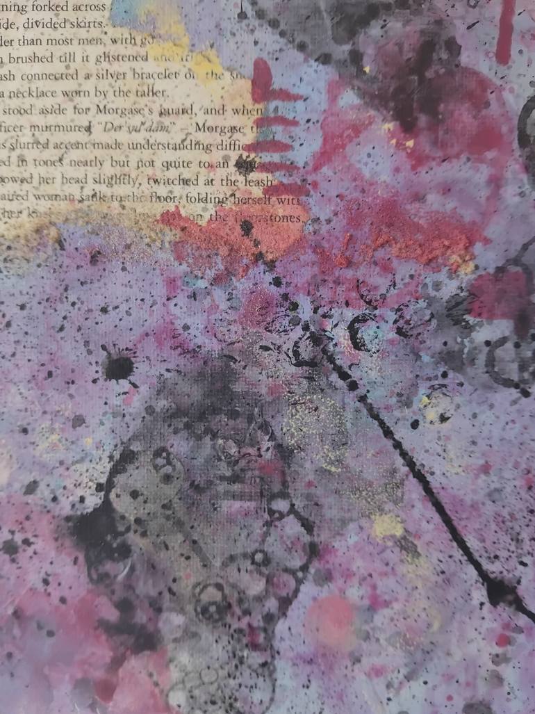 Original Abstract Expressionism Abstract Mixed Media by Jade Bane