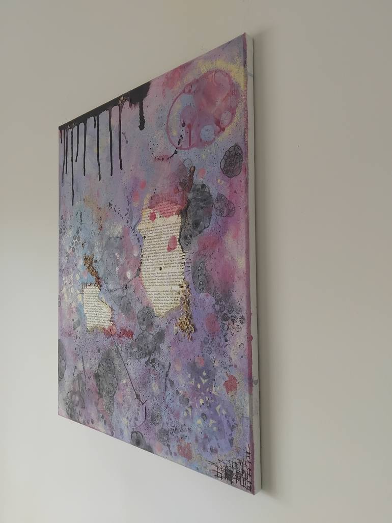 Original Abstract Expressionism Abstract Mixed Media by Jade Bane