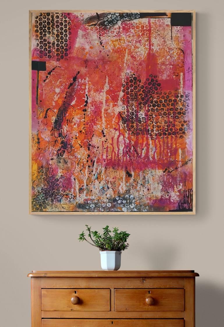 Original Abstract Expressionism Abstract Painting by Jade Bane