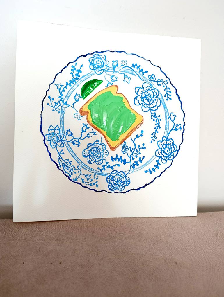 Original Contemporary Food & Drink Drawing by Gizem Kayyumoglu