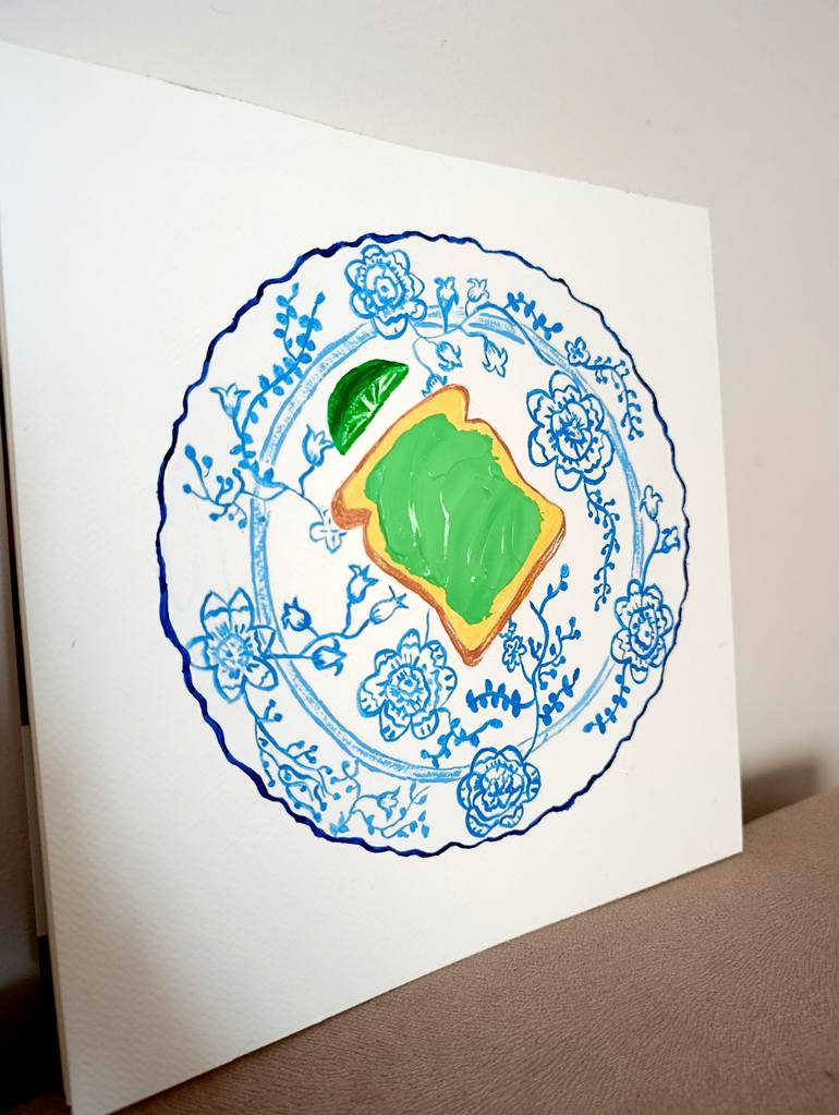 Original Contemporary Food & Drink Drawing by Gizem Kayyumoglu
