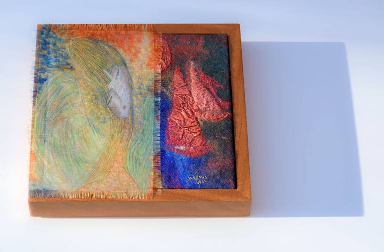 Original Surrealism Abstract Painting by Svetlana Turov 'Sfeltlana'