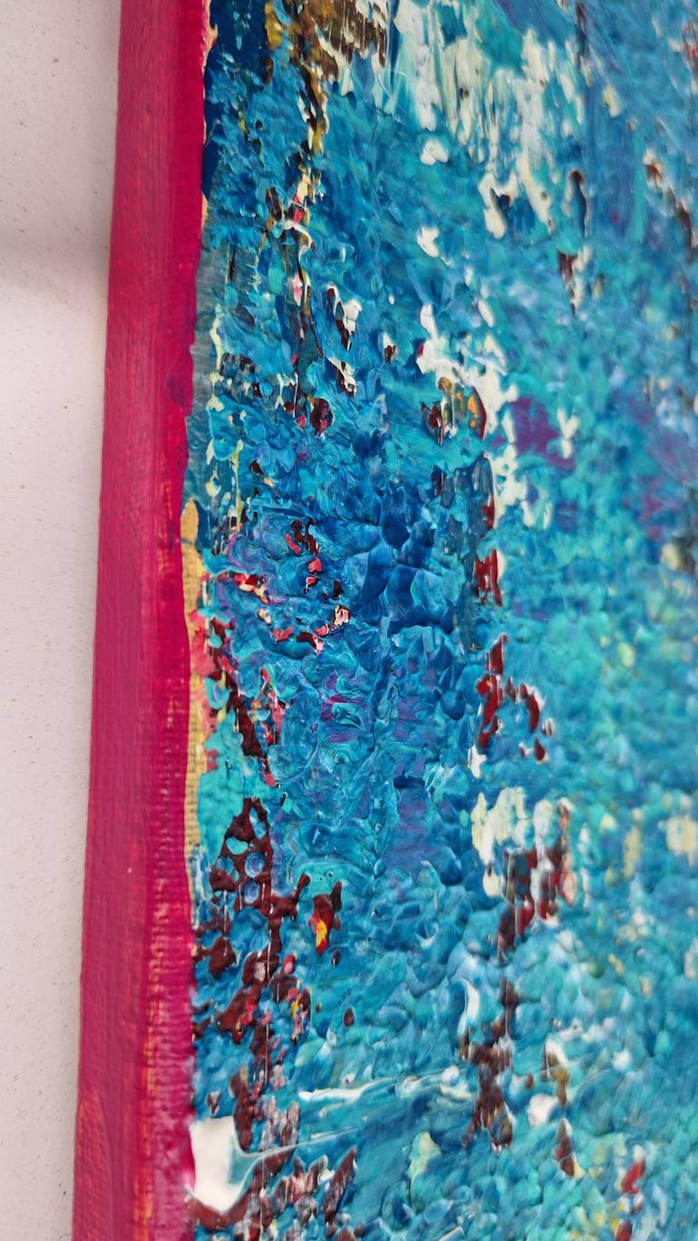 Original Abstract Expressionism Abstract Painting by Giovanna Castelletti