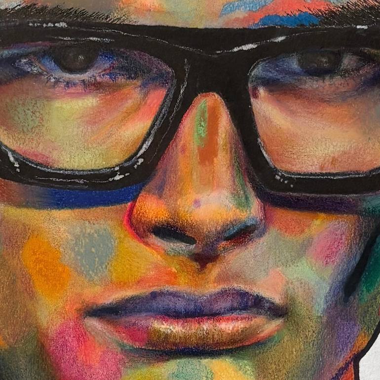 Original Contemporary People Drawing by Kevin Kramp