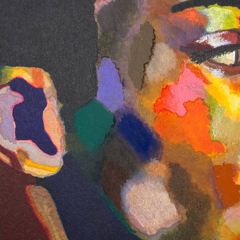Original Contemporary People Drawing by Kevin Kramp