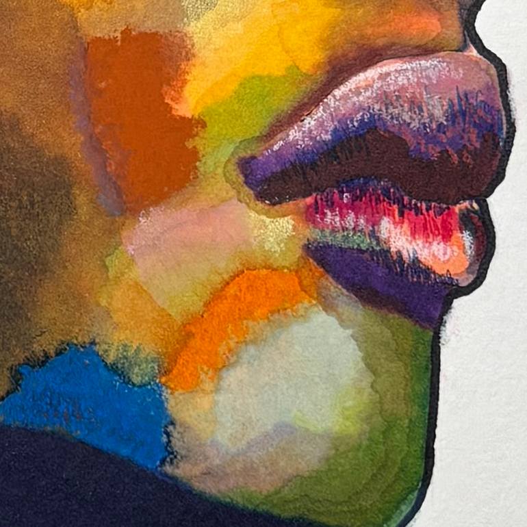 Original Contemporary People Drawing by Kevin Kramp