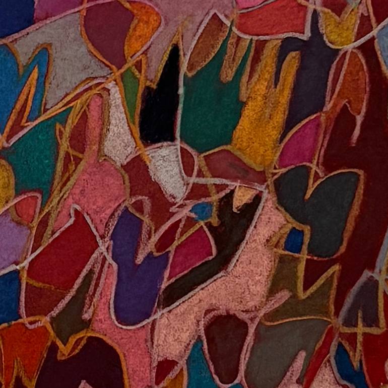 Original Contemporary Abstract Drawing by Kevin Kramp