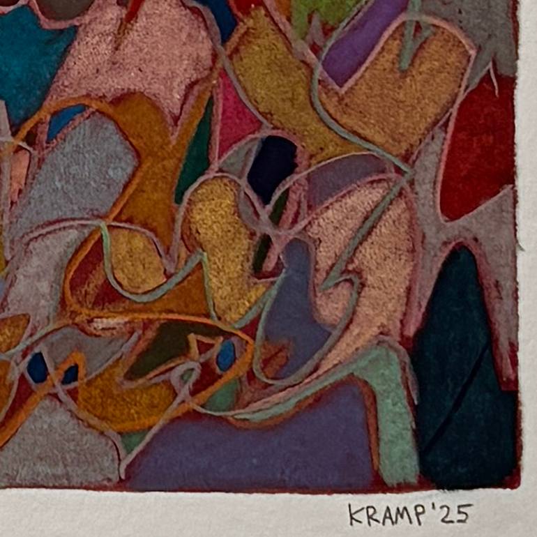 Original Contemporary Abstract Drawing by Kevin Kramp
