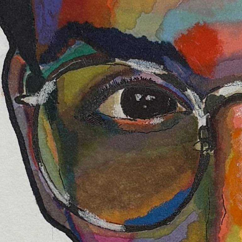 Original Contemporary People Drawing by Kevin Kramp