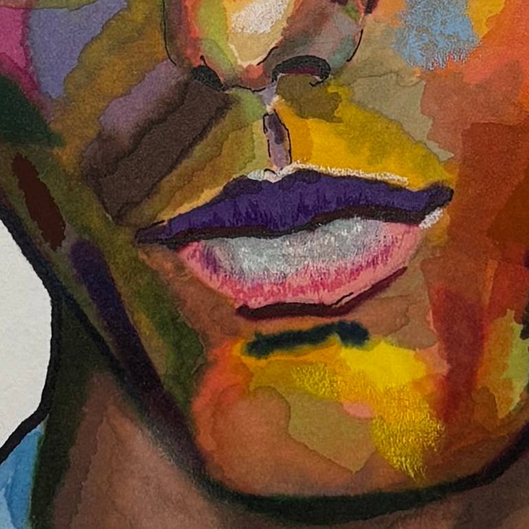 Original Contemporary People Drawing by Kevin Kramp