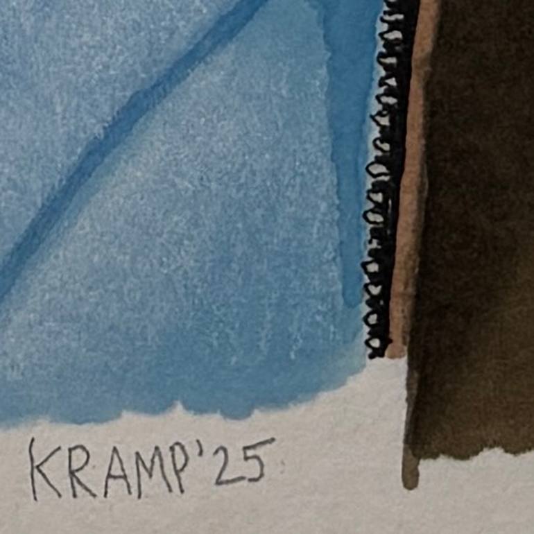 Original Contemporary People Drawing by Kevin Kramp