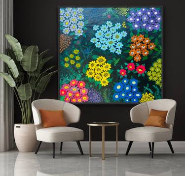 Original Contemporary Botanic Paintings by Arti Sharma