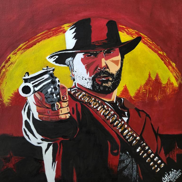 Original Pop Art Pop Culture/Celebrity Painting by Nadia Naz