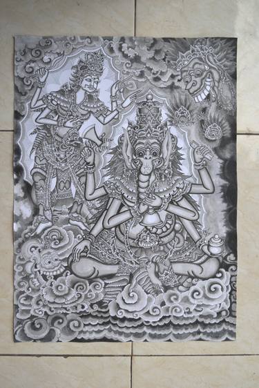 Original Religious Paintings by wayan atmadi paramartha