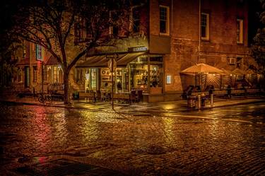 Rain On The Cobblestones Of Greenwich Village thumb