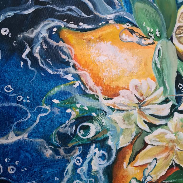 Original Impressionism Botanic Painting by Elena Jerger