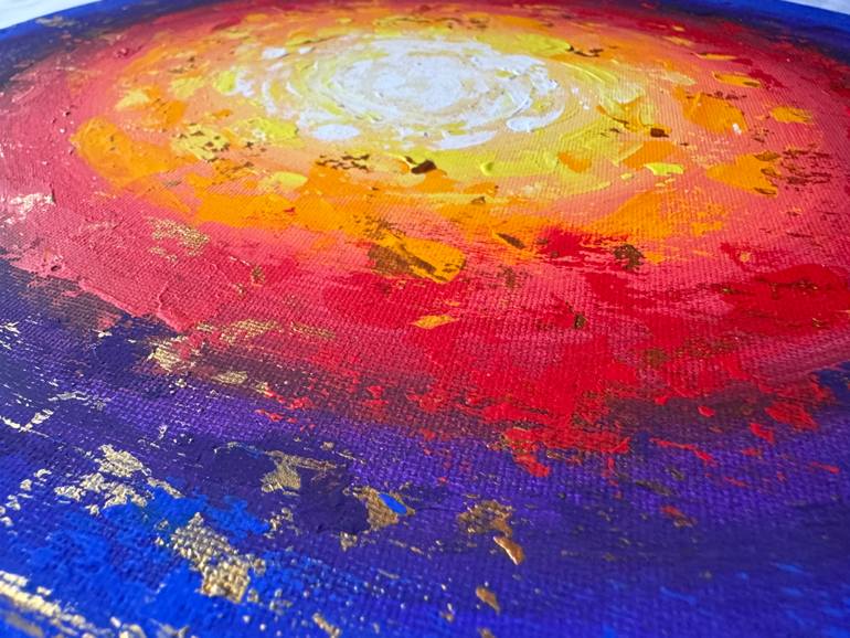 Original Abstract Expressionism Abstract Painting by Yana Derych