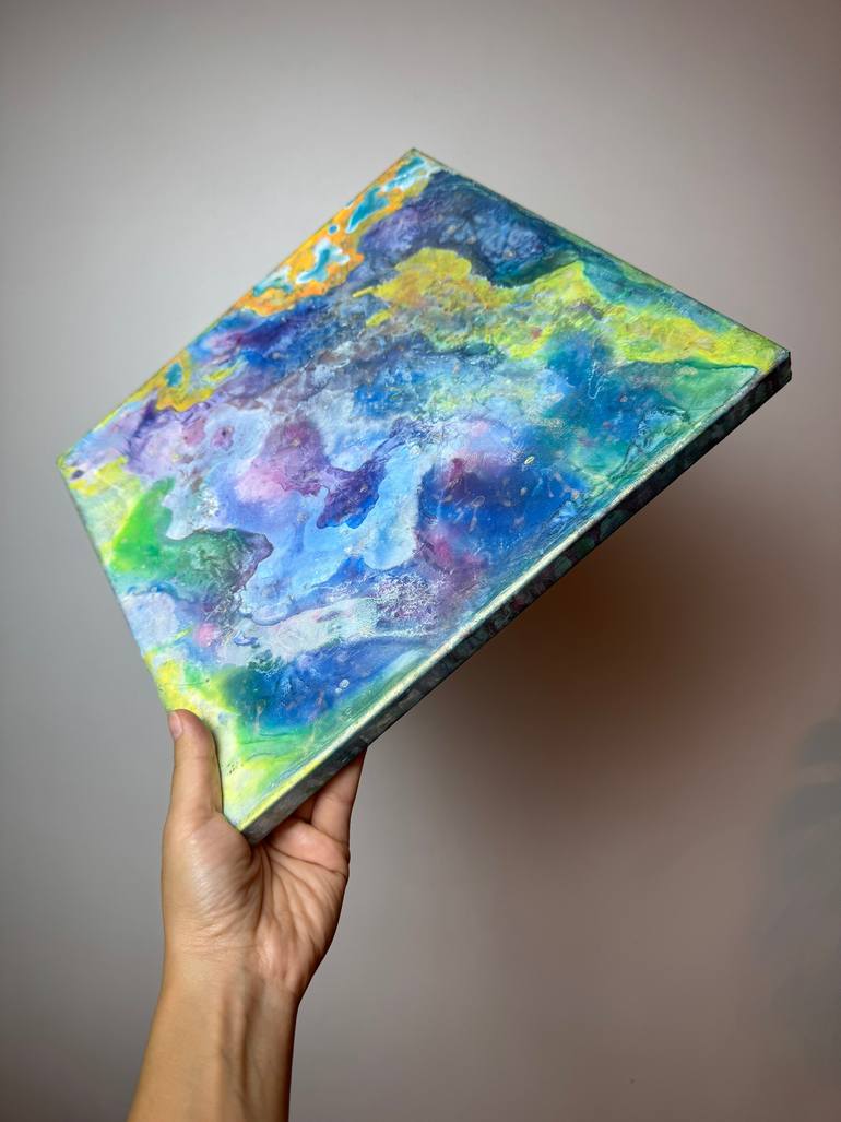 Original Abstract Expressionism Abstract Painting by Yana Derych
