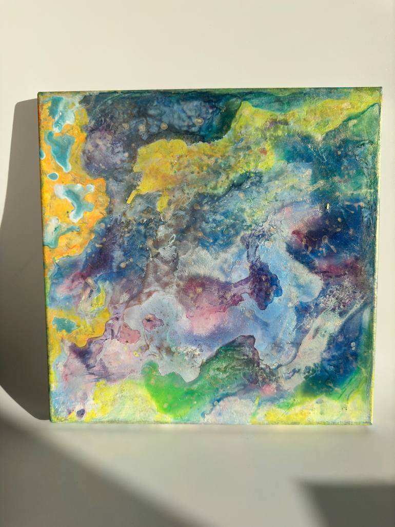 Original Abstract Expressionism Abstract Painting by Yana Derych