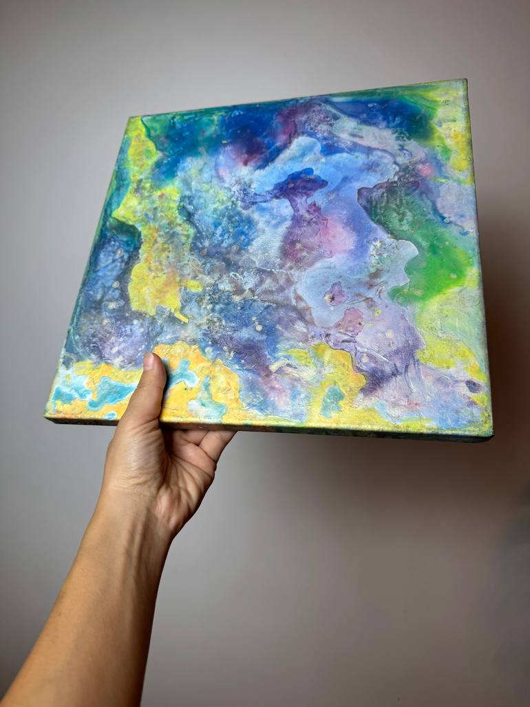 Original Abstract Expressionism Abstract Painting by Yana Derych