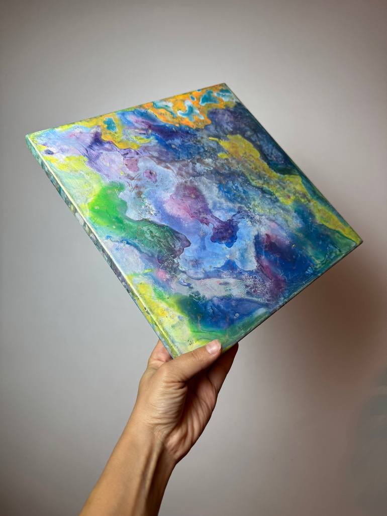 Original Abstract Expressionism Abstract Painting by Yana Derych