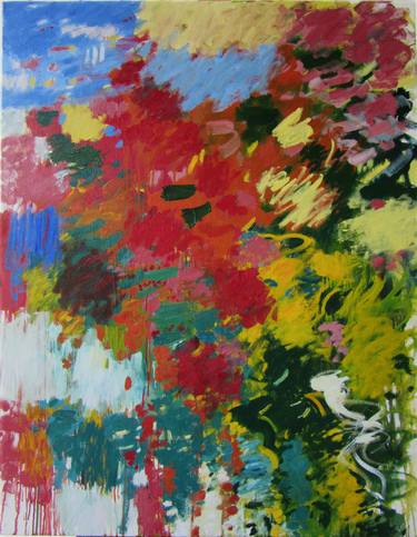 Original Abstract Expressionism Abstract Paintings by Lorna Ritz