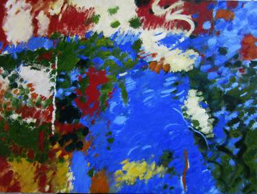 Original Abstract Expressionism Tree Paintings by Lorna Ritz