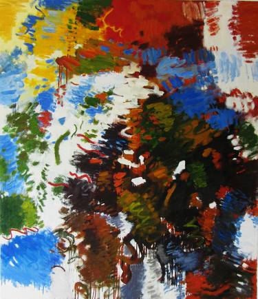 Original Abstract Expressionism Abstract Paintings by Lorna Ritz