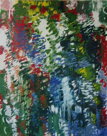 Original Abstract Expressionism Abstract Paintings by Lorna Ritz