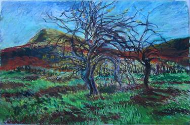 "Mt. Norwottuck and Apple Trees" thumb