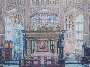 Westminster Abbey The Henry VII Lady Chapel Vivarini icon of the Virgin and Child thumb