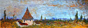 Original Impressionism Landscape Paintings by Franz Fox