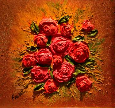 Original Floral Paintings by Franz Fox