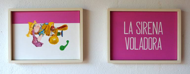 Original Pop Art Erotic Painting by Factory Girl