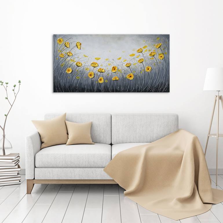 Original Contemporary Floral Painting by Amanda Dagg