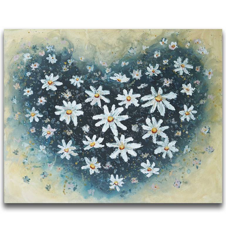 Original Contemporary Love Painting by Amanda Dagg