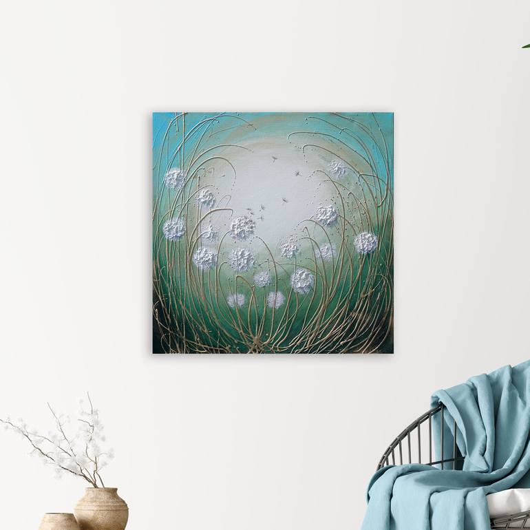 Original Contemporary Floral Painting by Amanda Dagg