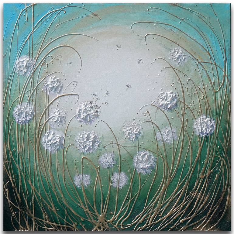 Original Contemporary Floral Painting by Amanda Dagg