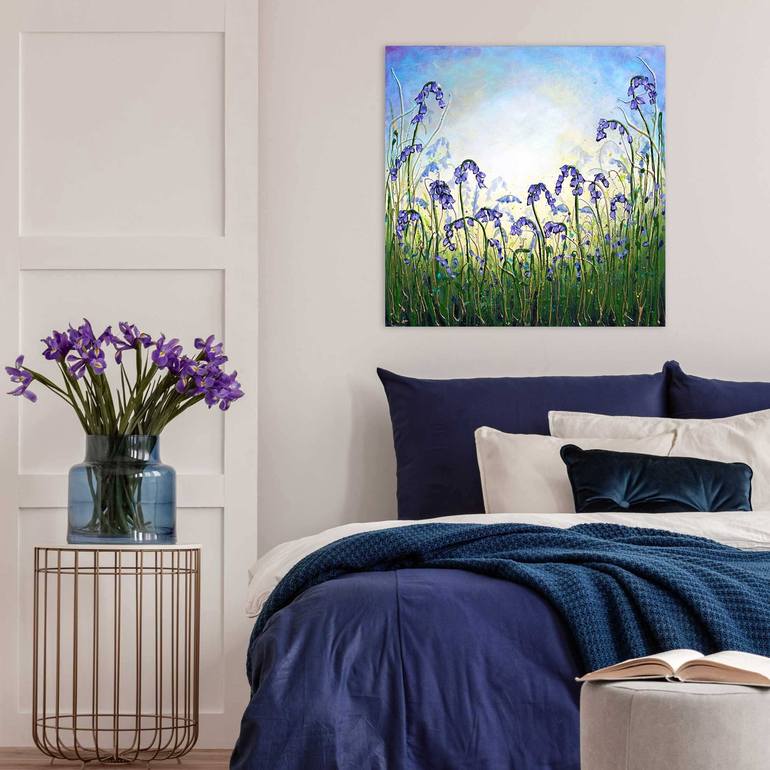 Original Expressionism Floral Painting by Amanda Dagg