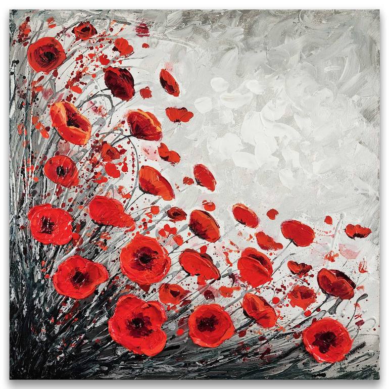 Original Floral Painting by Amanda Dagg