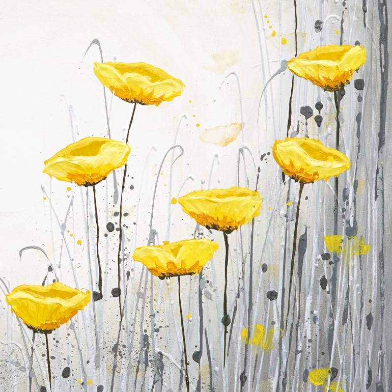 Original Contemporary Floral Painting by Amanda Dagg