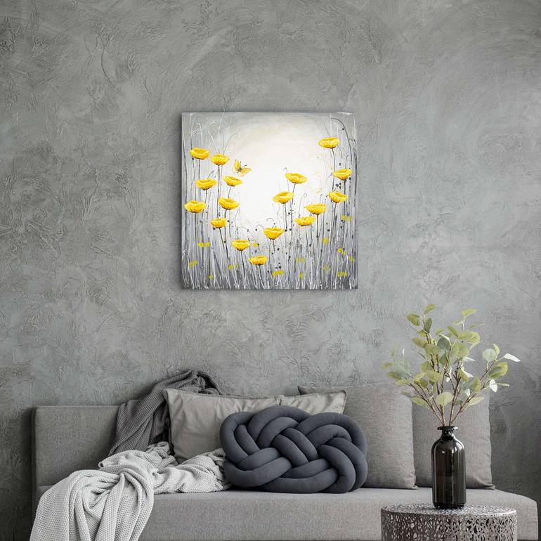 Original Contemporary Floral Painting by Amanda Dagg