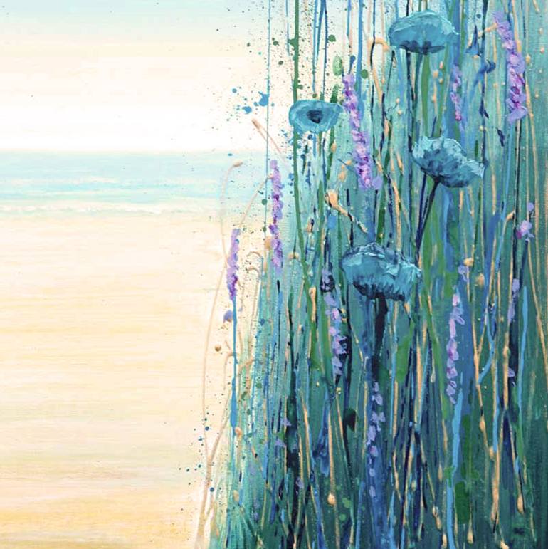 Original Contemporary Beach Painting by Amanda Dagg