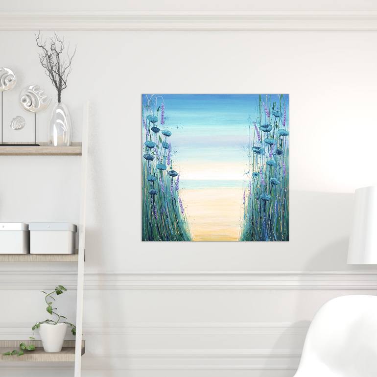 Original Contemporary Beach Painting by Amanda Dagg