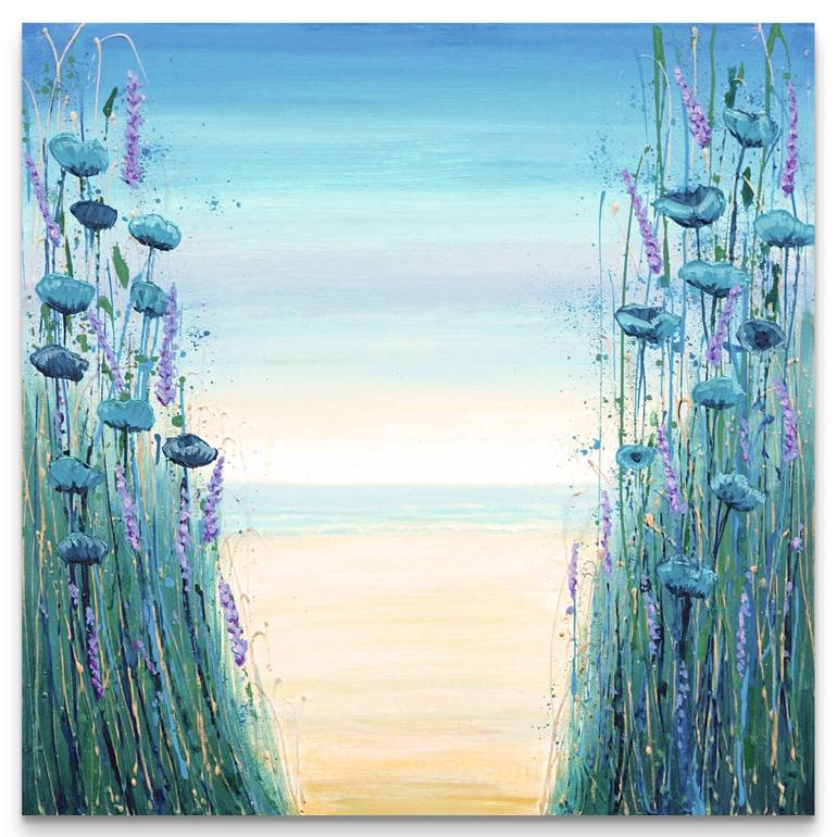 Original Contemporary Beach Painting by Amanda Dagg