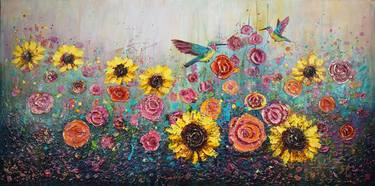 Original Floral Paintings by Amanda Dagg