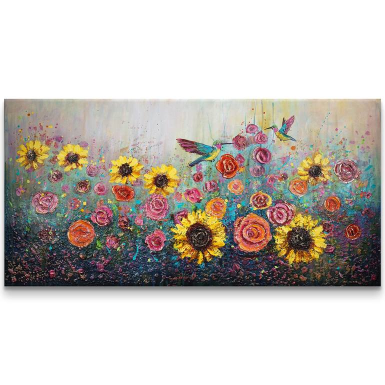 Original Contemporary Floral Painting by Amanda Dagg