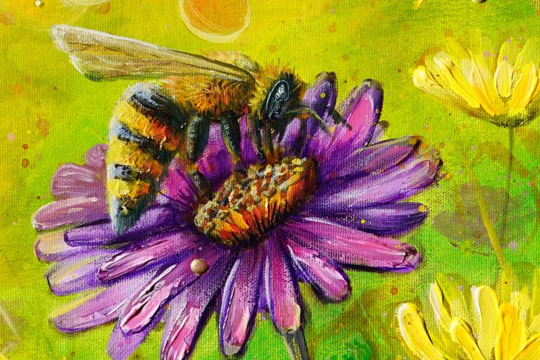 Original Symbolism Nature Painting by Amanda Dagg