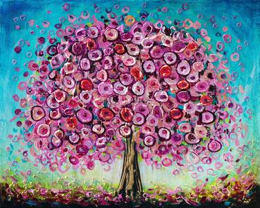Original Contemporary Floral Painting by Amanda Dagg
