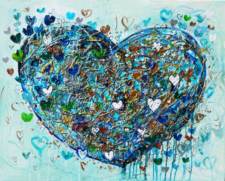 Heart of the Ocean Painting by Amanda Dagg Saatchi Art